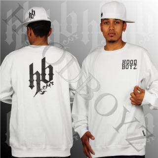 Hip hop mikina Hoodboyz white