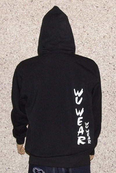 Hip hop mikina WU WEAR černá