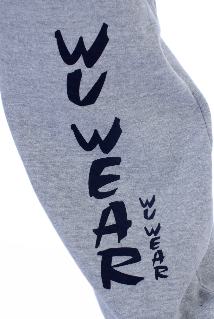 Dětské sportovní tepláky šedé WU WEAR