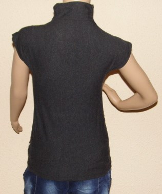 Halenka stojáček s kamínky oranžová