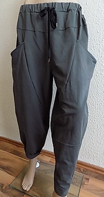 Dámské teplákové kalhoty MY PEPPER khaki