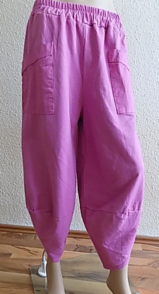 Dámské tepláky harémky starorůžové