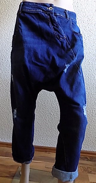 Džíny široké harémové VDL Fashion