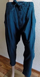 Dámské volné tepláky zelené