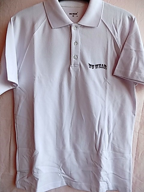 Pánské tričko s límečkem Wu Wear bílé