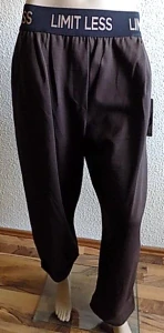 Dámské široké volné kalhoty hnědé