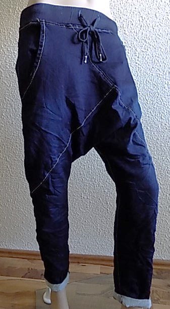 Džínové volné kalhoty Denim
