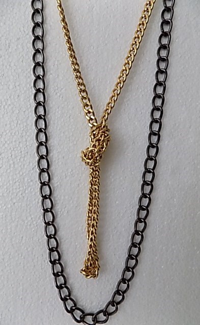 Náhrdelník řetízek dvojitý
