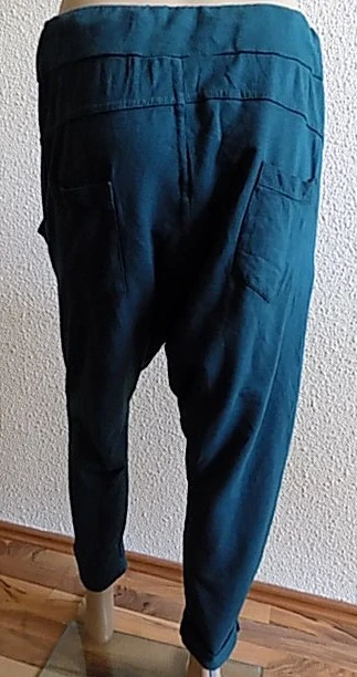 Dámské volné tepláky zelené