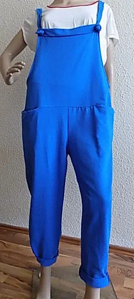 Bavlněný overal modrý