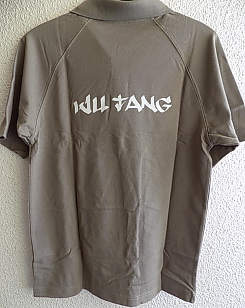 Tričko s límečkem Wu Tang khaki