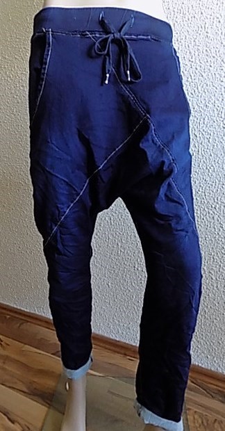 Džínové volné kalhoty Denim
