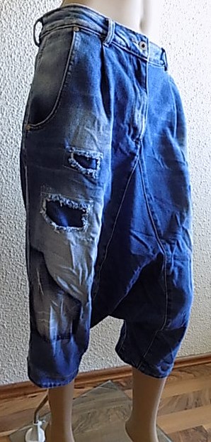 Džíny nízký sed harémky S.Woman