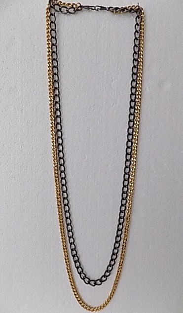 Náhrdelník řetízek dvojitý