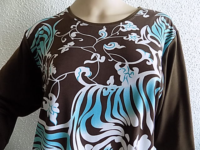 Dámská halenka hnědá