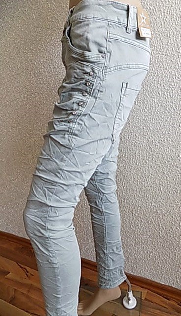 Dámské džíny LEXXURY světle zelené