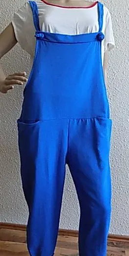 Bavlněný overal modrý