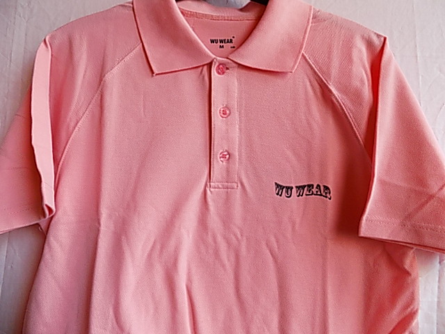Pánské tričko s límečkem Wu Wear růžové