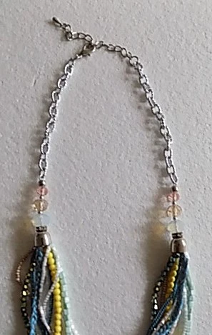 Korále vrstvené barevné