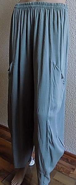 Khaki kalhoty široké New Collection