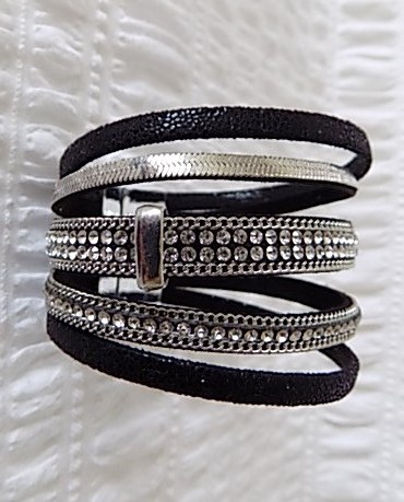 Dámský stylový vícevrstvý náramek - více barev