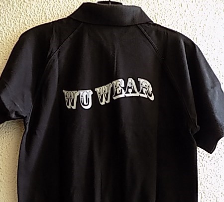 Tričko s límečkem Wu Wear černé
