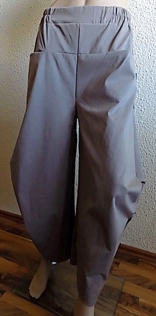 Béžové kalhoty harémové Sweetissima