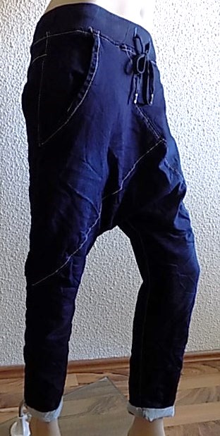 Džínové volné kalhoty Denim