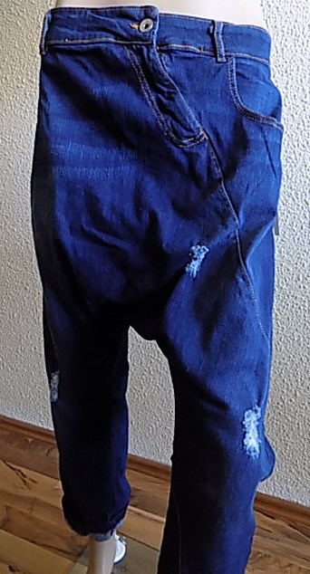 Džíny široké harémové VDL Fashion