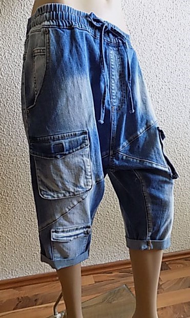 Džíny s kapsami široké S.Woman