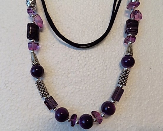 Náhrdelník korále dlouhé