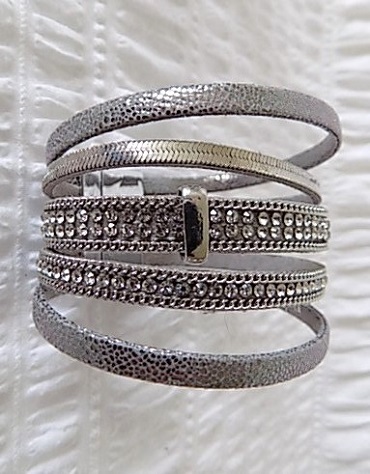 Dámský stylový vícevrstvý náramek - více barev