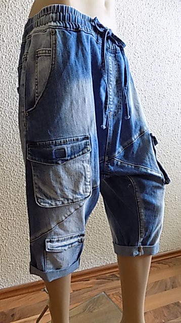 Džíny s kapsami široké S.Woman